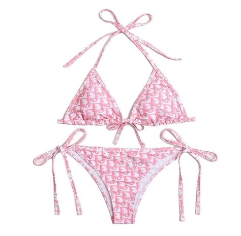 dior coral pink|pink Dior bikini.